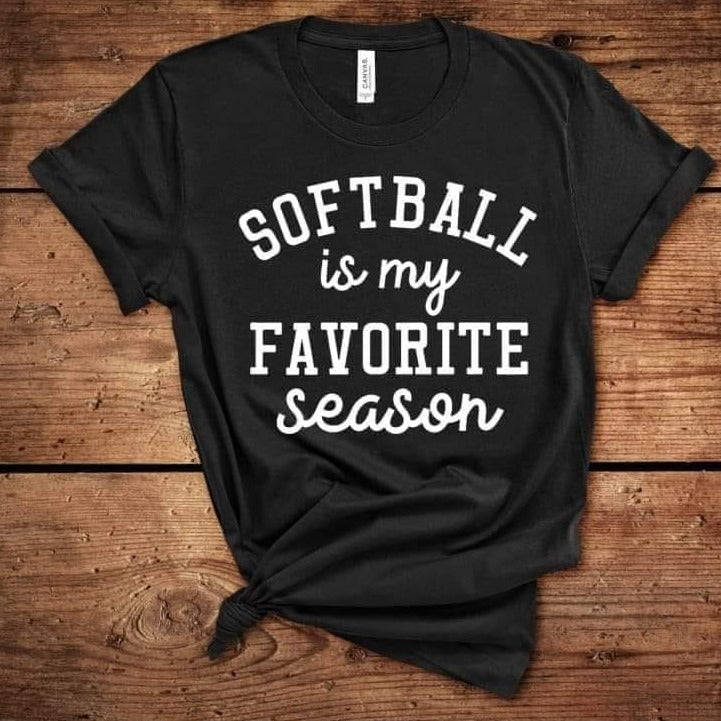 Softball is My Favorite Season Tee