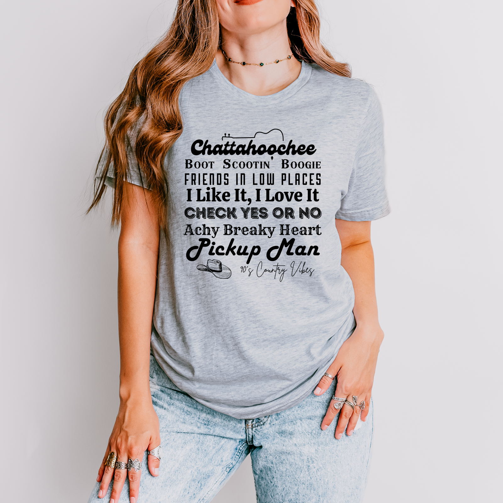 90s Country Song List Tee