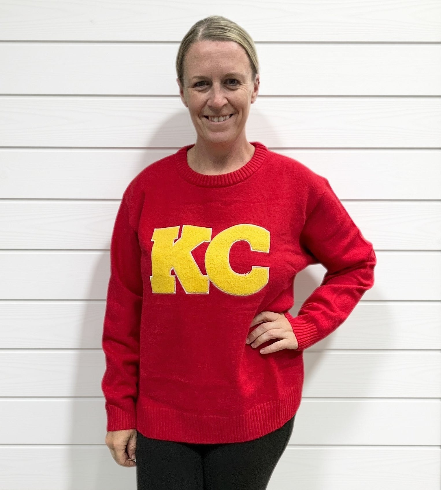 KC Knit Chenille Sweater