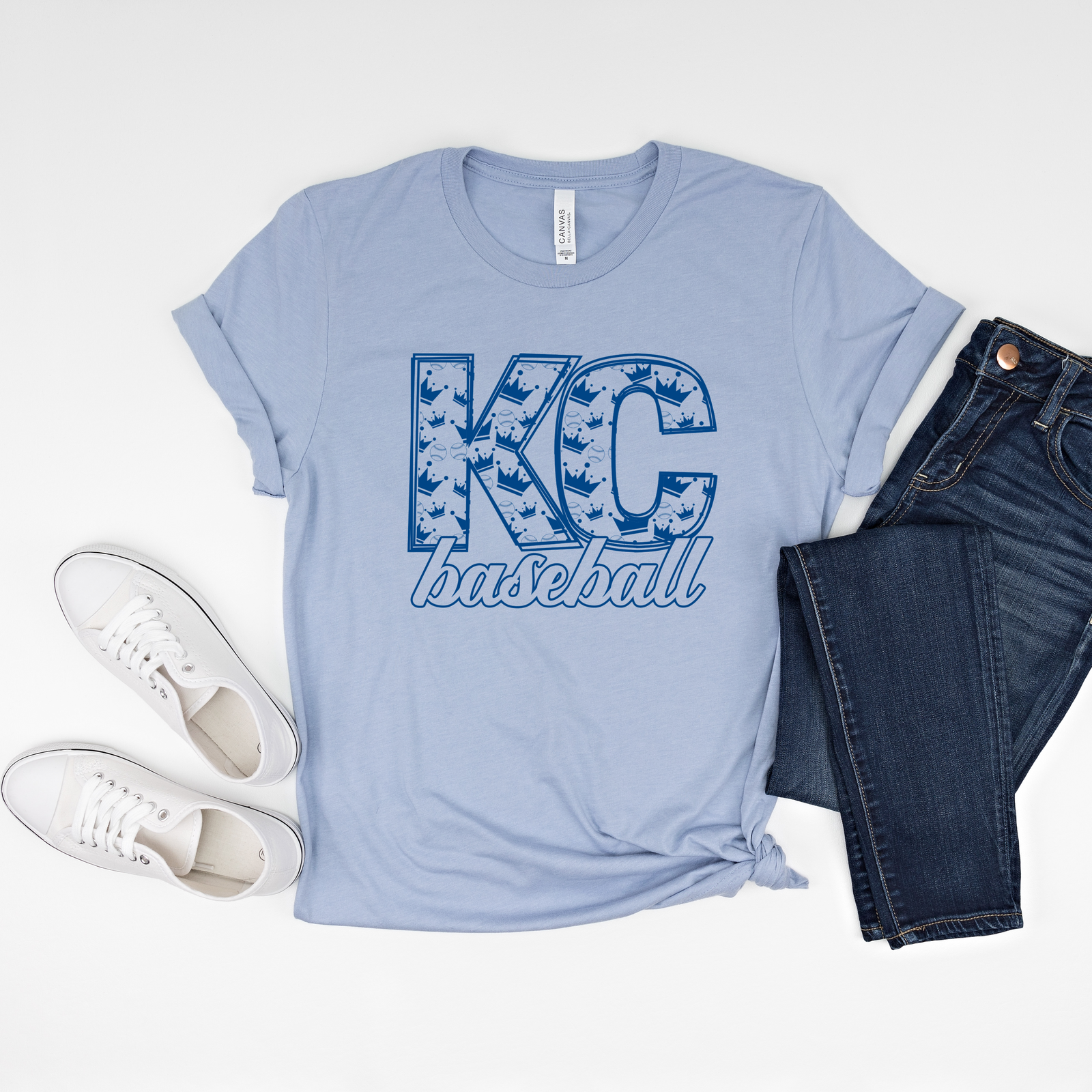 KC Baseball Crowns Tee