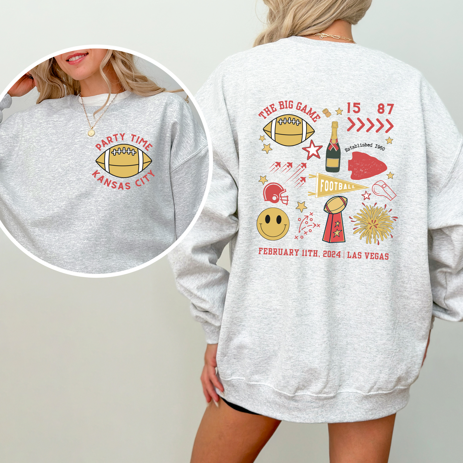 Party Time Kansas City Icons Tee OR Sweatshirt