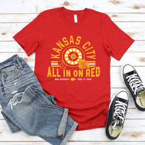 All In On Red Kansas City Tee