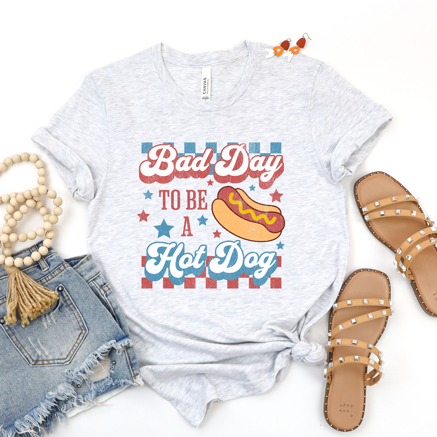 Bad Day To Be A Hot Dog Tee