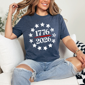 1776 2026 Stars Tee