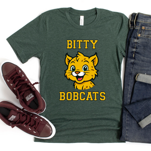 Bitty Bobcats Logo - ELC Staff Spirit Wear
