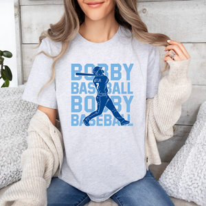 Bobby Baseball Tee OR Sweatshirt