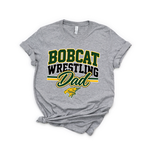 Bobcat Wrestling Mom or Dad Tees and Sweatshirts