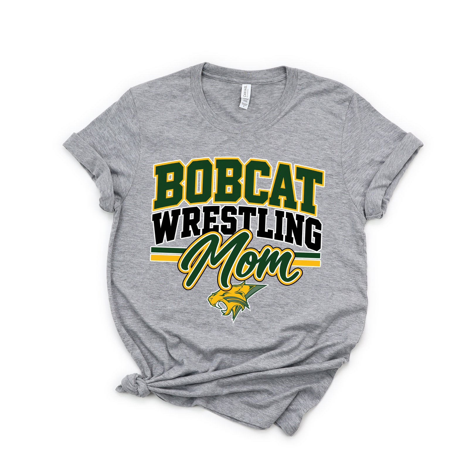 Bobcat Wrestling Mom or Dad Tees and Sweatshirts