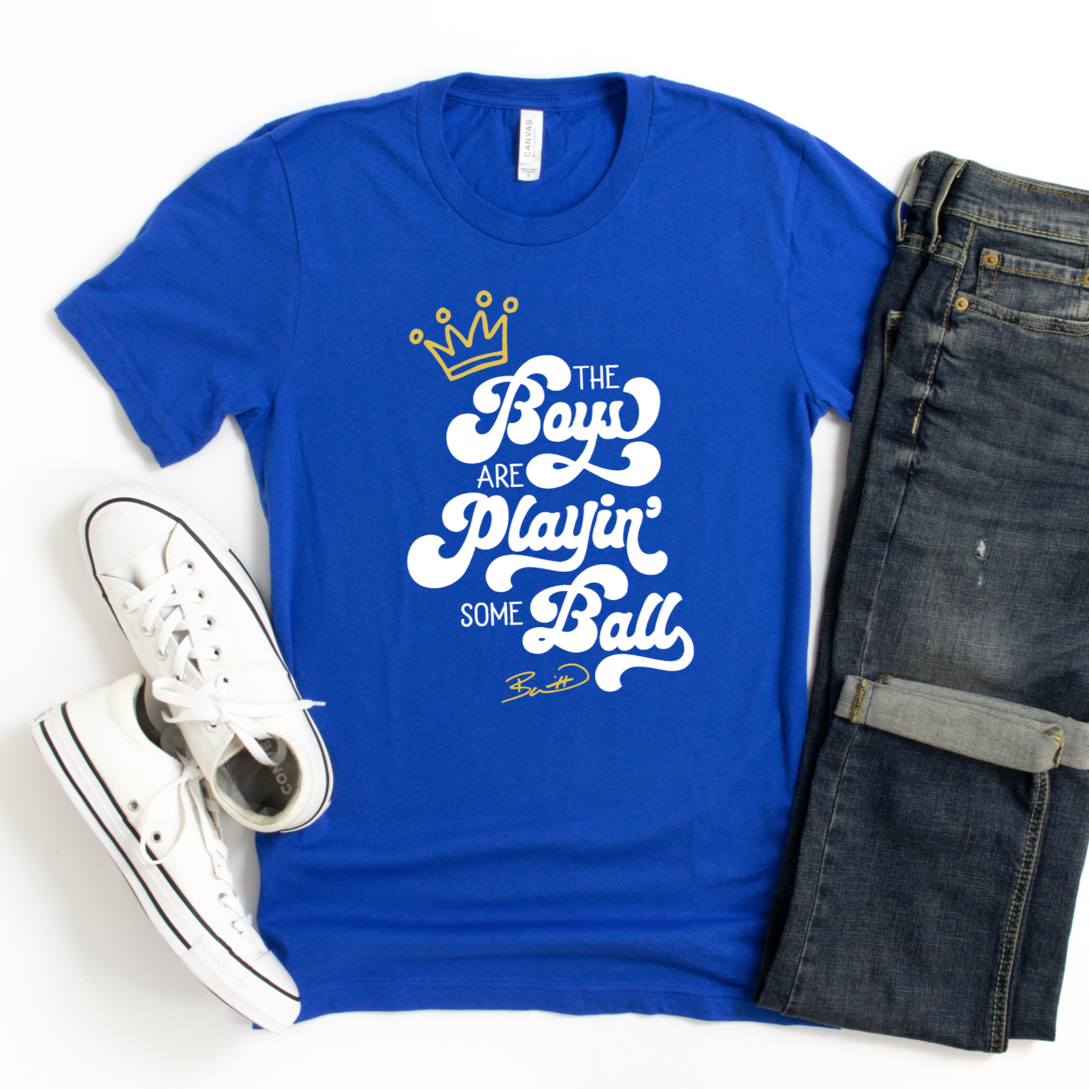 Boys are Playin Some Ball Tee OR Sweatshirt