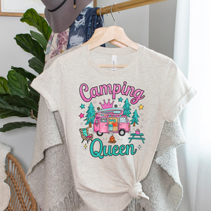Camping Queen Tee or Sweatshirt