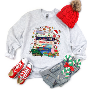 Retro Christmas Movies Tee or Sweatshirt