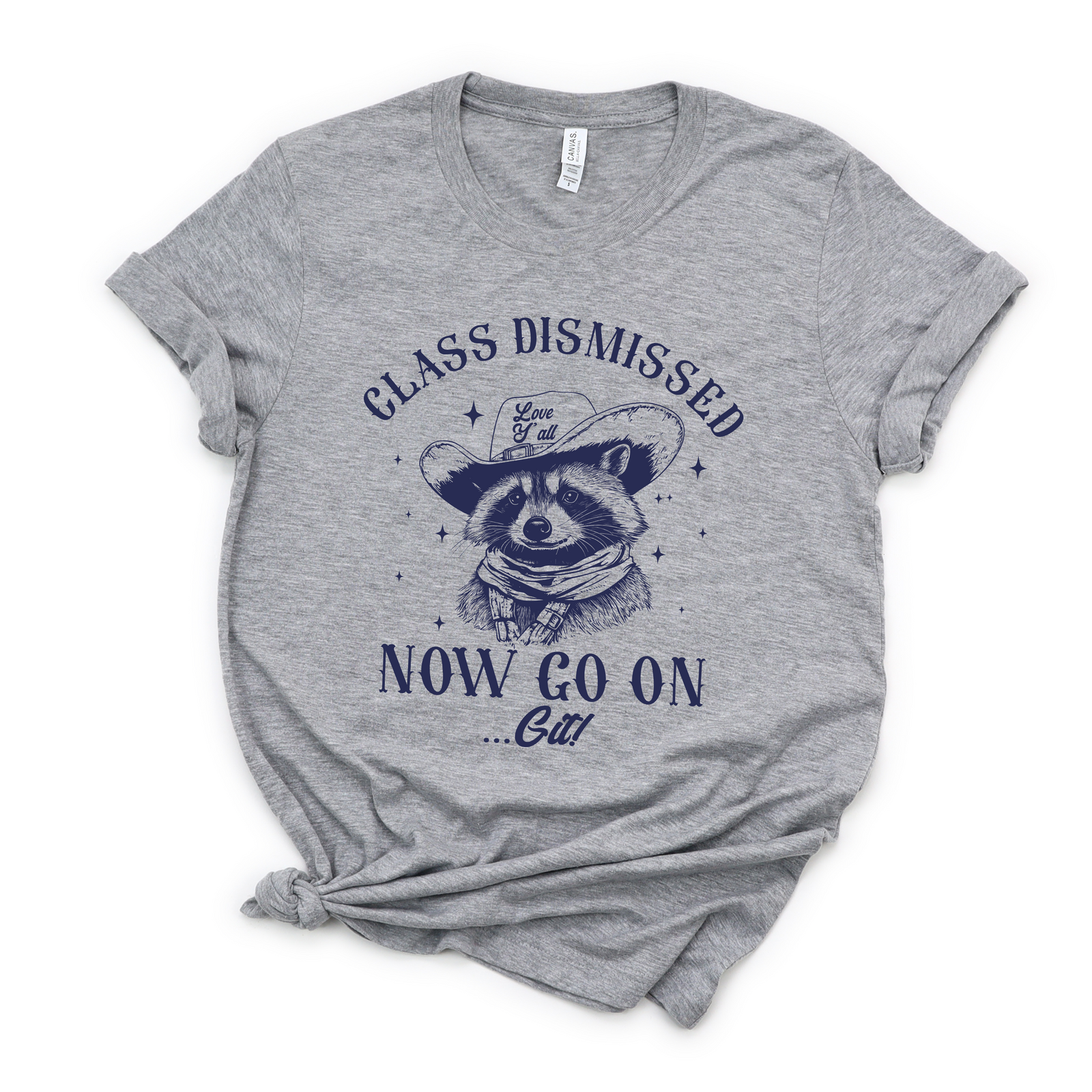 Class Dismissed Racoon Tee