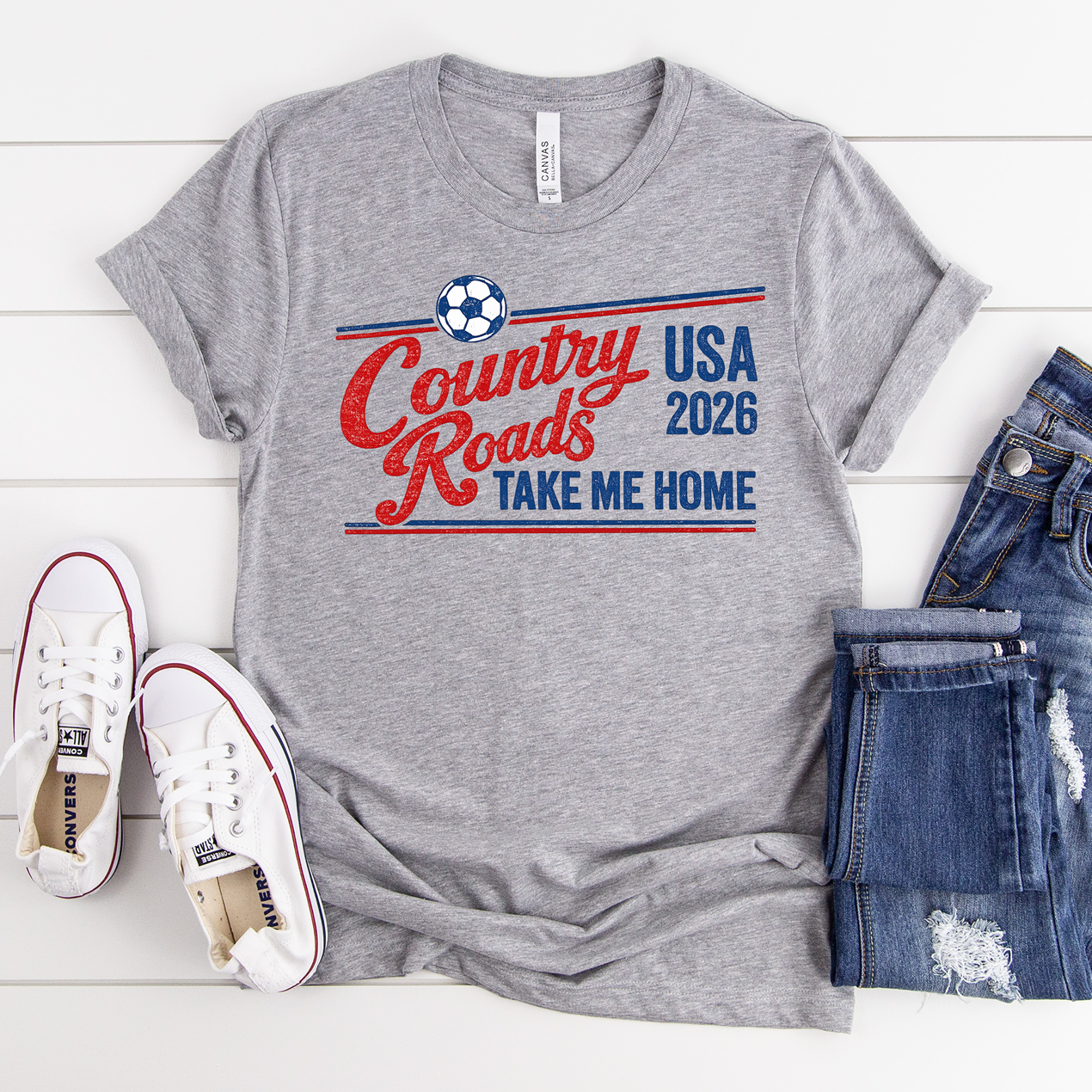 Country Roads USA 2026 Tee