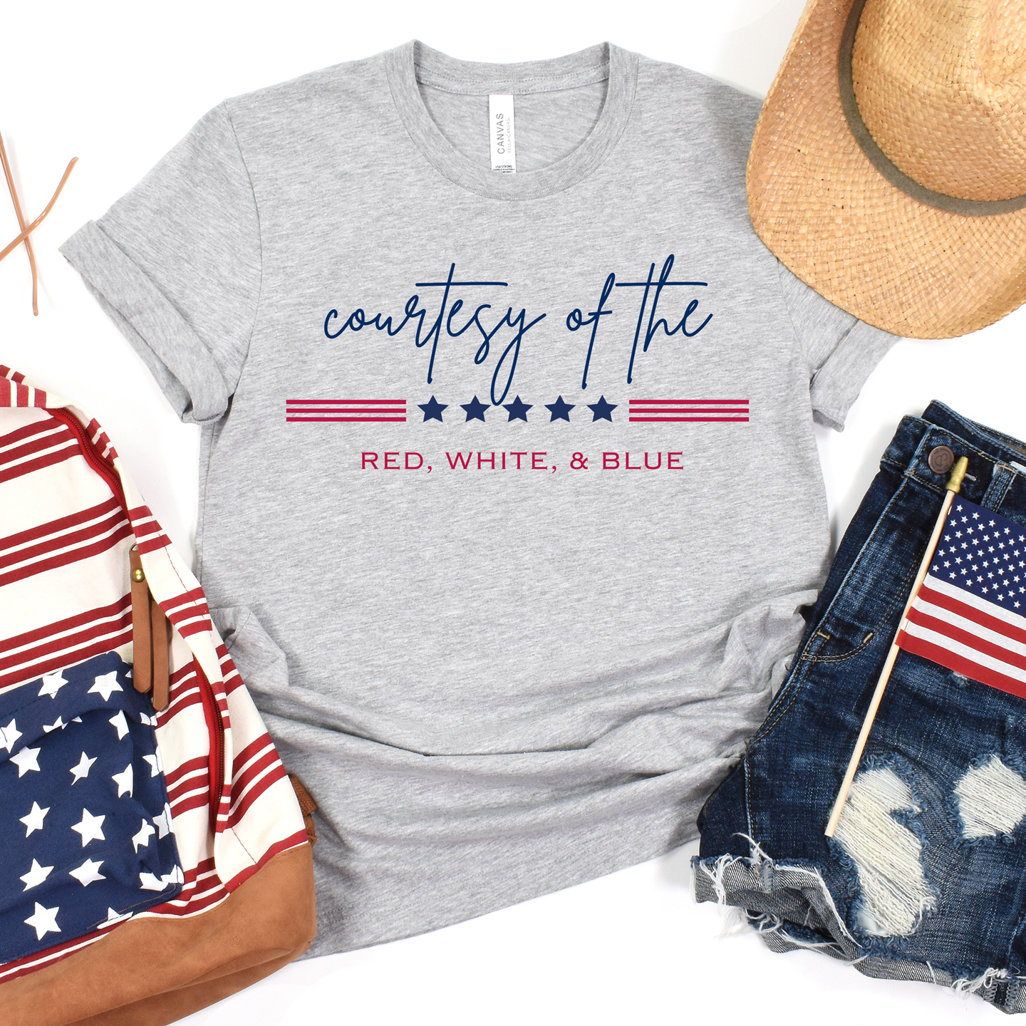 Courtesy of the Red White Blue Tee