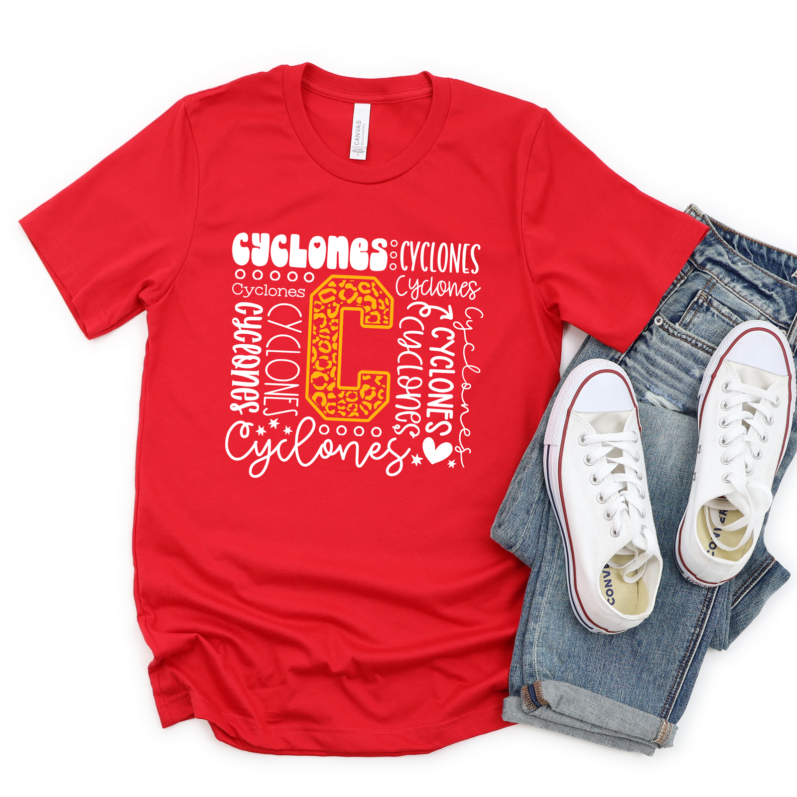 Cyclone Typography Tee or Sweatshirt