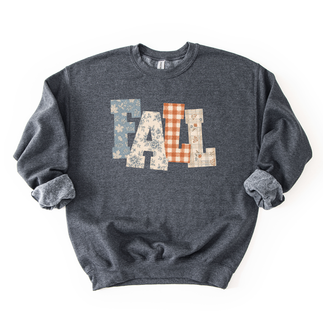 FALL Faux Flannel Tee or Sweatshirt