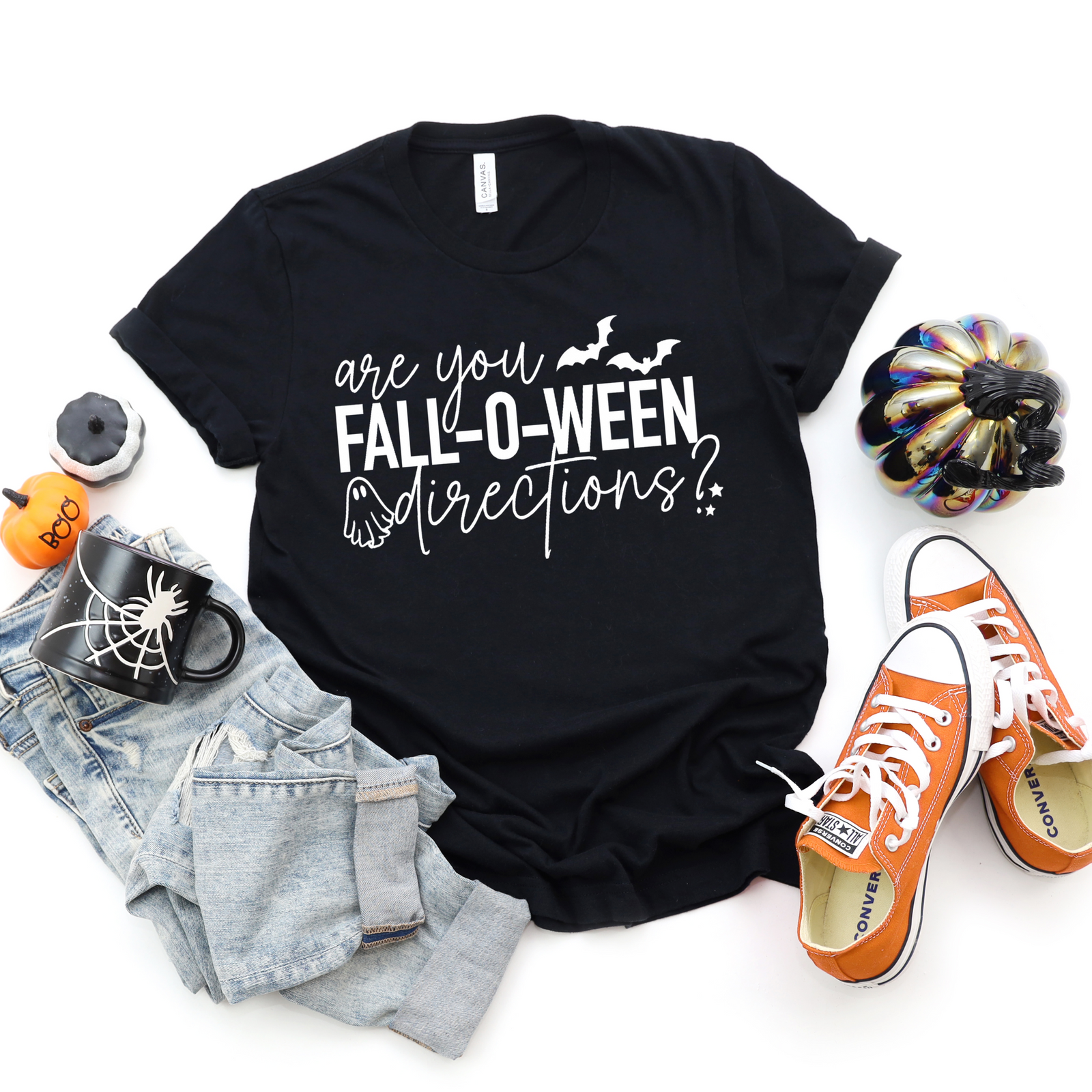 Fall-O-Ween Directions Tee