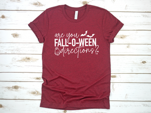 Fall-O-Ween Directions Tee