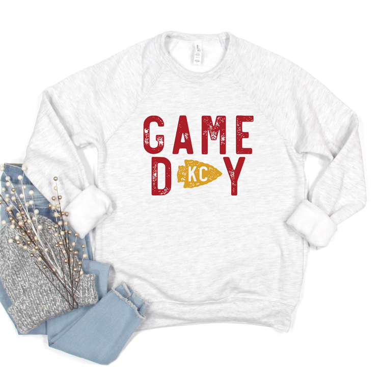 Game Day Grunge Tee OR Sweatshirt