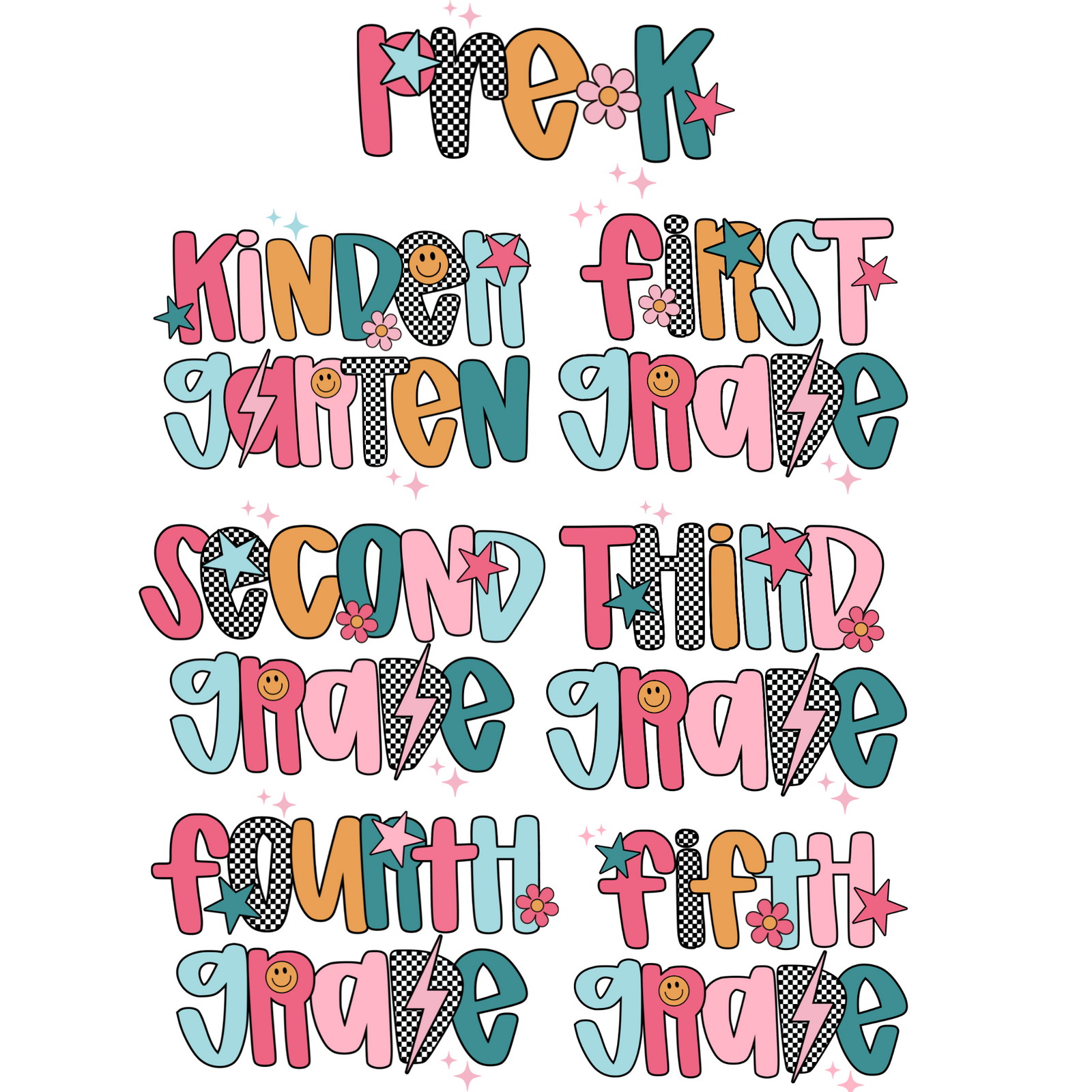 Grade Level Retro Groovy Tee - Adult and Youth