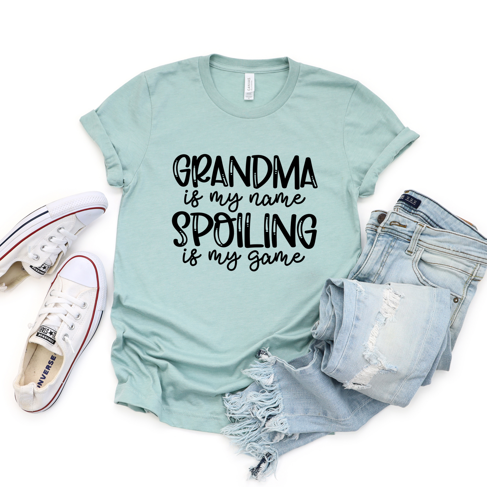 Grandma Name Spoiling My Game Tee