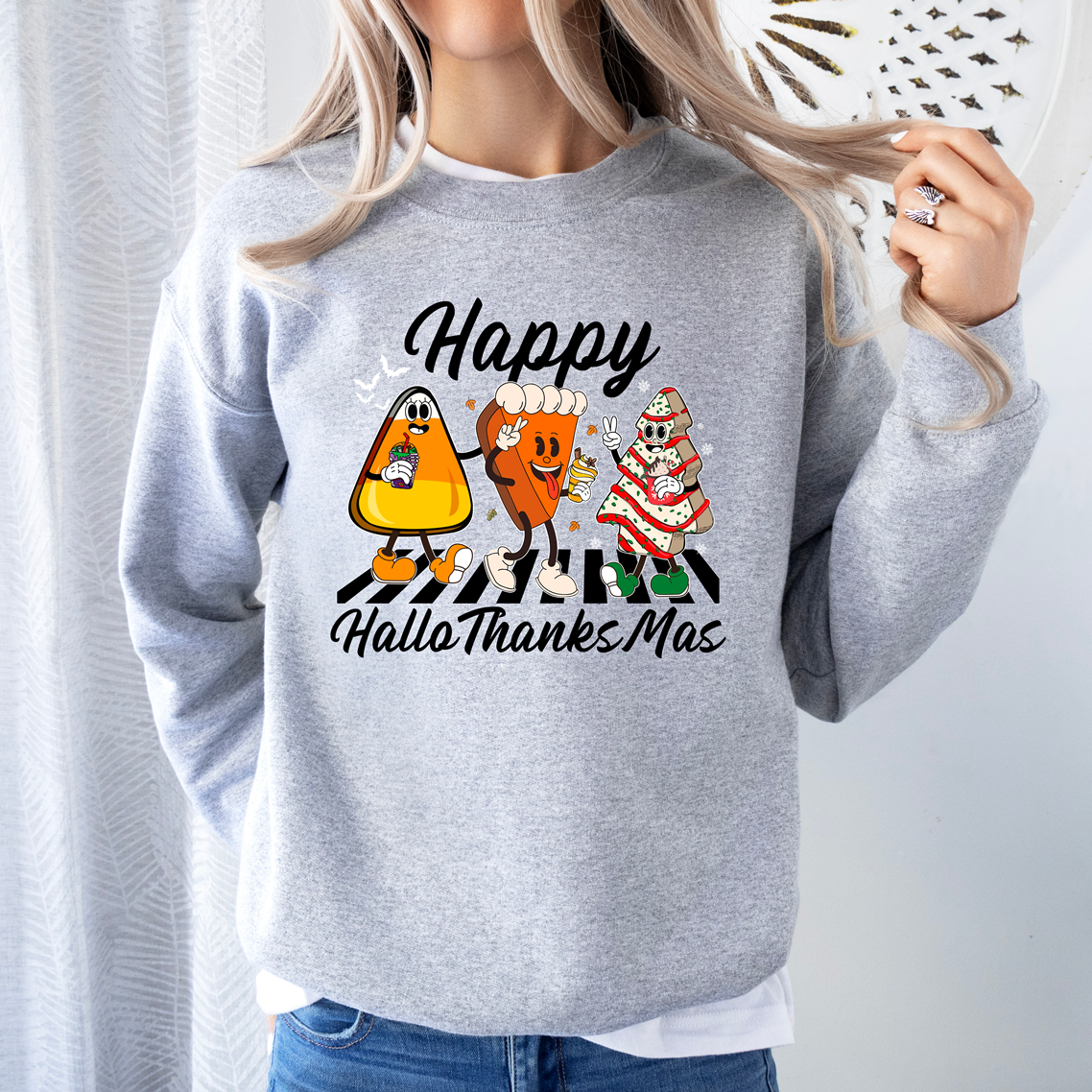 Happy Hallothanksmas Tee OR Sweatshirt