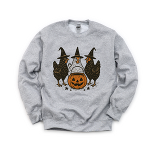 Halloween Chickens Tee or Sweatshirt