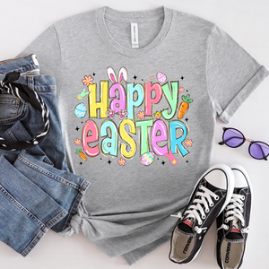 Happy Easter Neon Tee or Sweatshirt