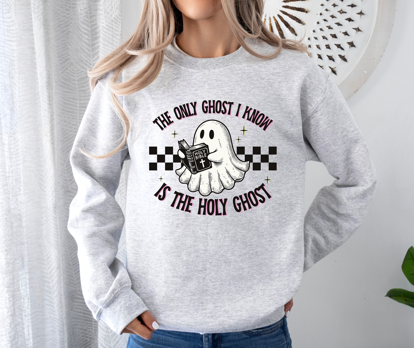 Only Ghost Holy Ghost Tee or Sweatshirt