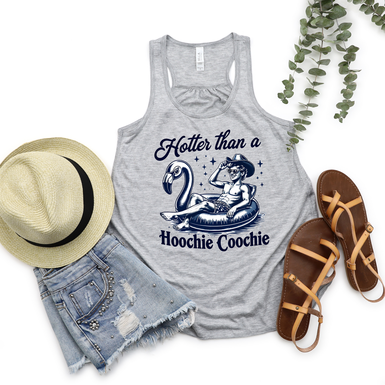 Hotter Than A Hoochie Coochie Tank