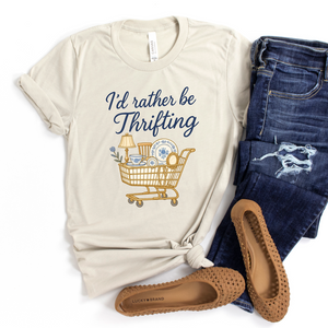 I'd Rather Be Thrifting Tee or Sweatshirt