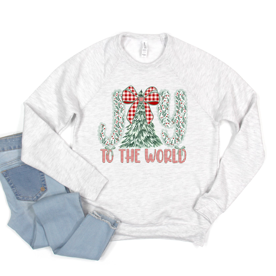 Joy to the World Tree Tee or Sweatshirt