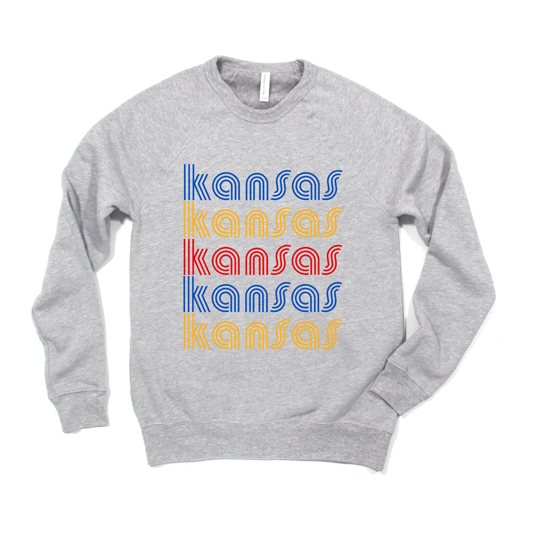 Kansas 70s Retro Tee or Sweatshirt