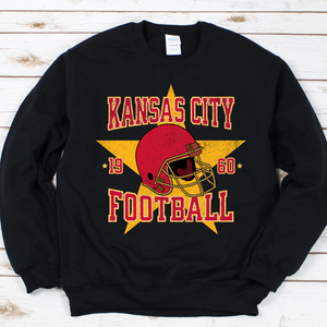 Kansas City Star Helmet Crew Sweatshirt