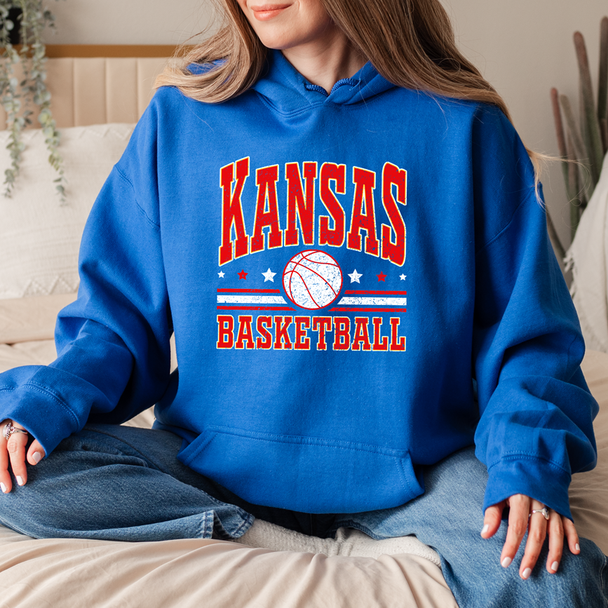 Kansas Basketball Tee or Sweatshirt
