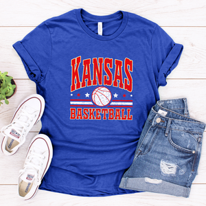 Kansas Basketball Tee or Sweatshirt