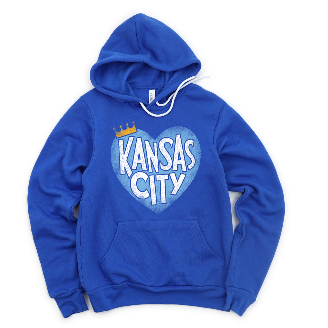 Kansas City Distressed Big Heart Tee OR Sweatshirt