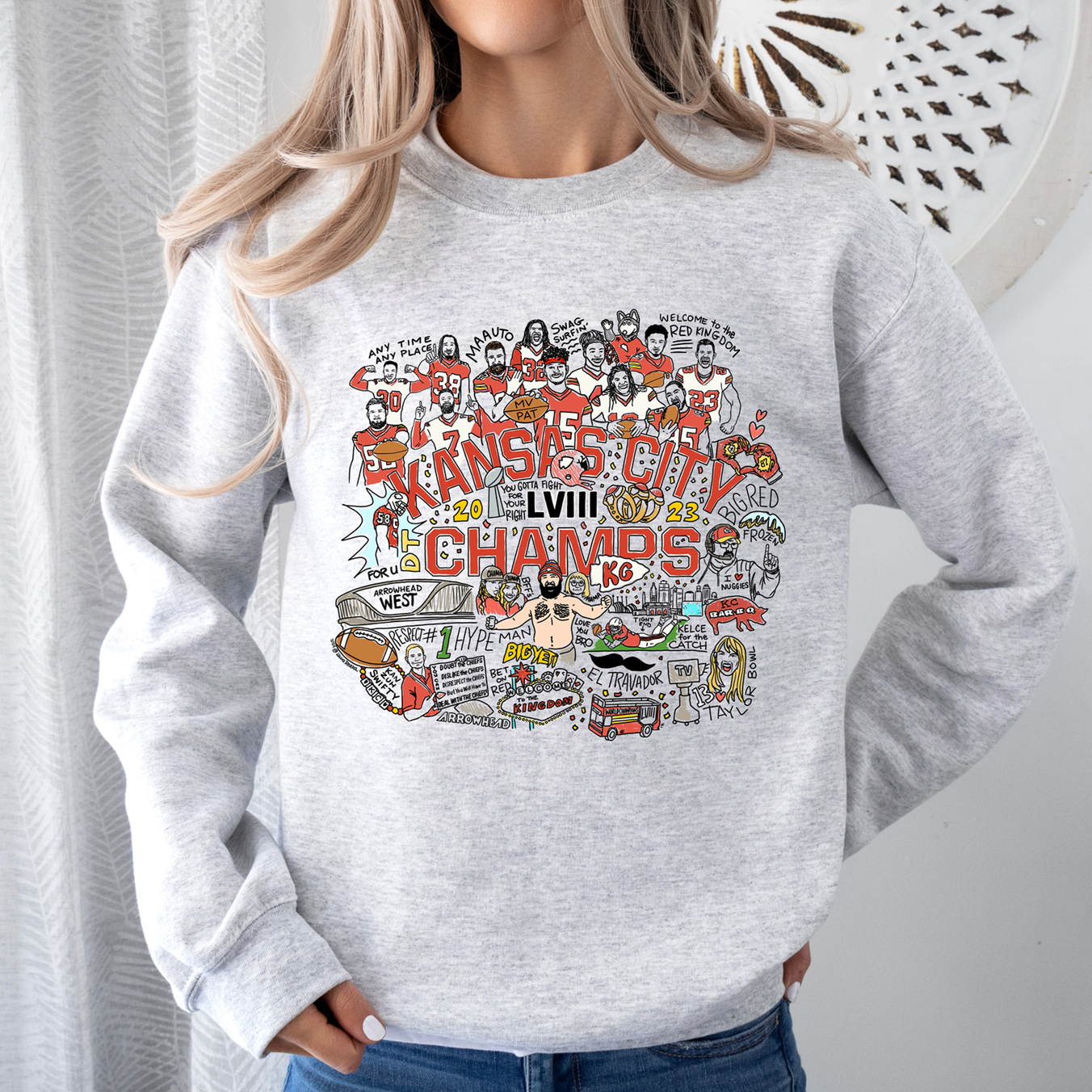 Kansas City Champs Collage Tee OR Sweatshirt