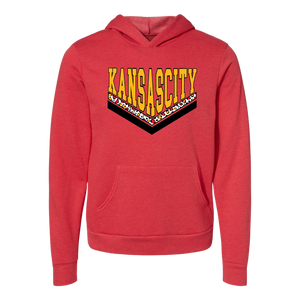 Kansas City Chevron Leopard Tee OR Sweatshirt