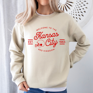 Kansas City Classic Natural Tee OR Sweatshirt