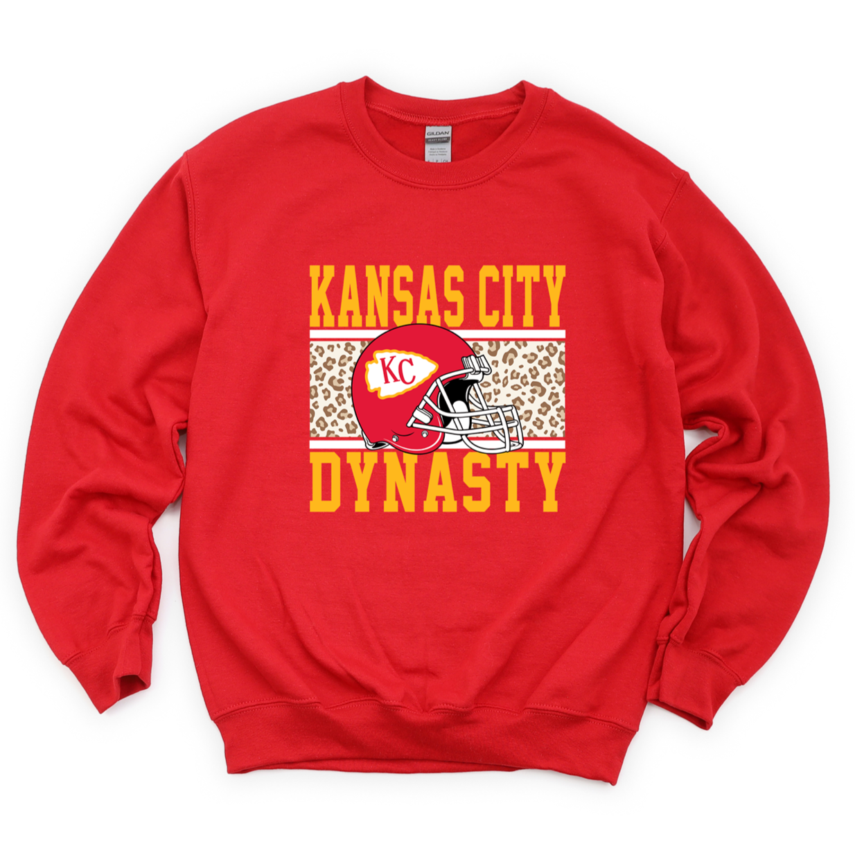 Kansas City Dynasty Helmet Tee or Sweatshirt