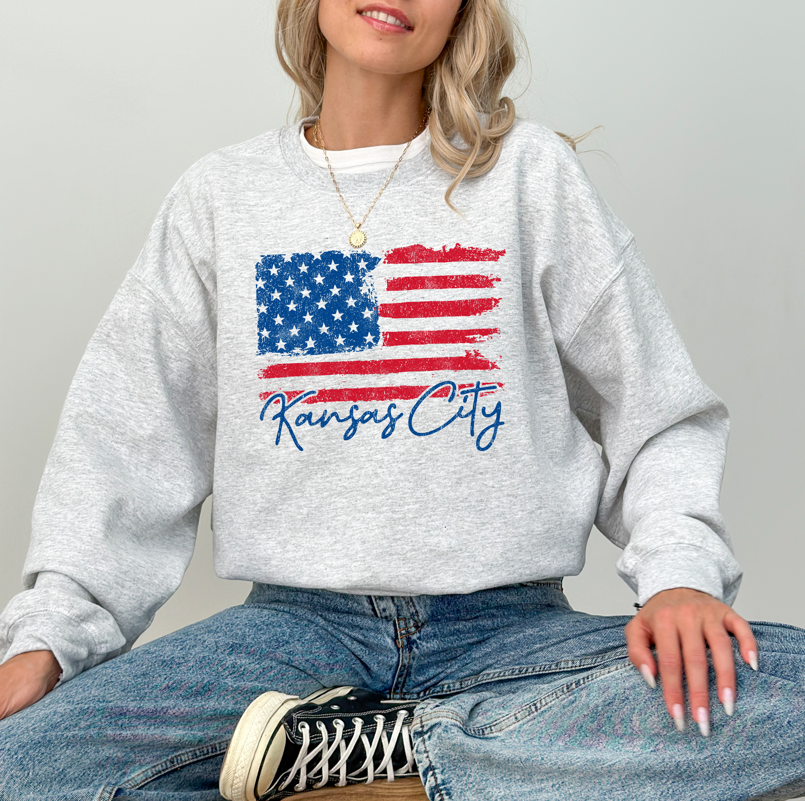 Kansas City Flag Tee OR Sweatshirt