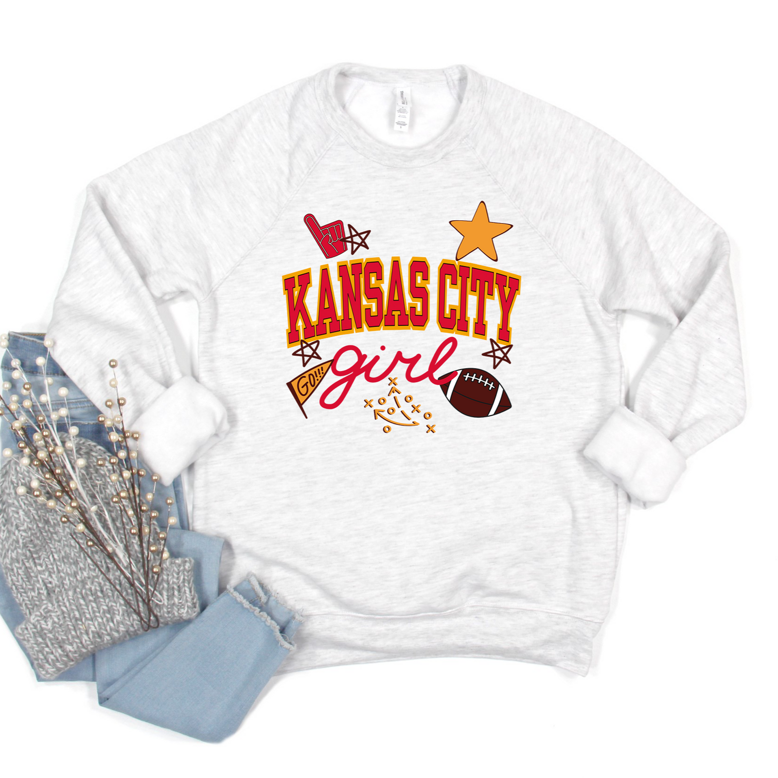 Kansas City Girl Tee OR Sweatshirt