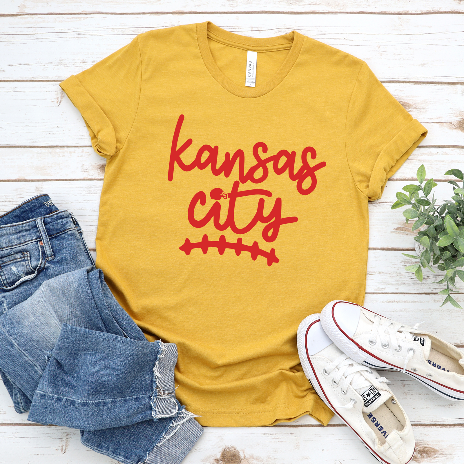 Kansas City Laces Tee