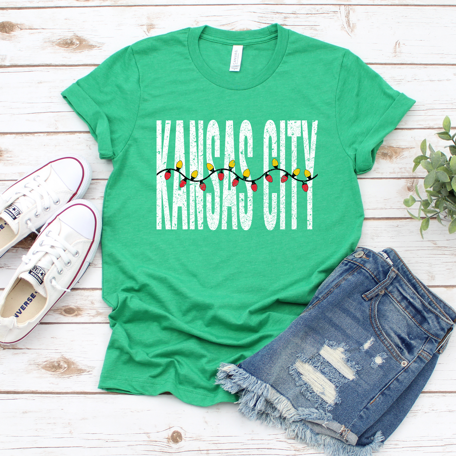 Kansas City Christmas Lights Tee or Sweatshirt