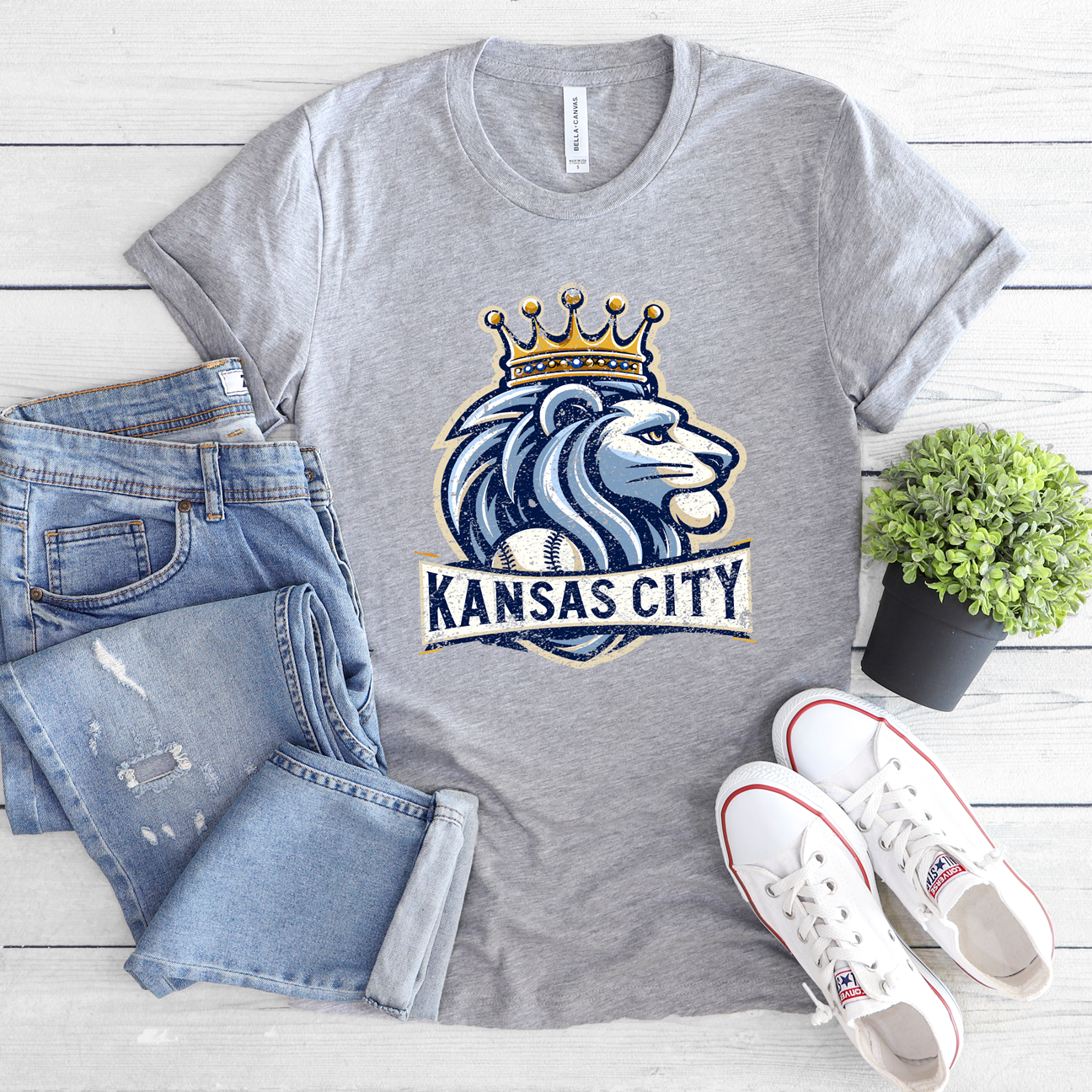Kansas City Lion Mane Tee OR Sweatshirt