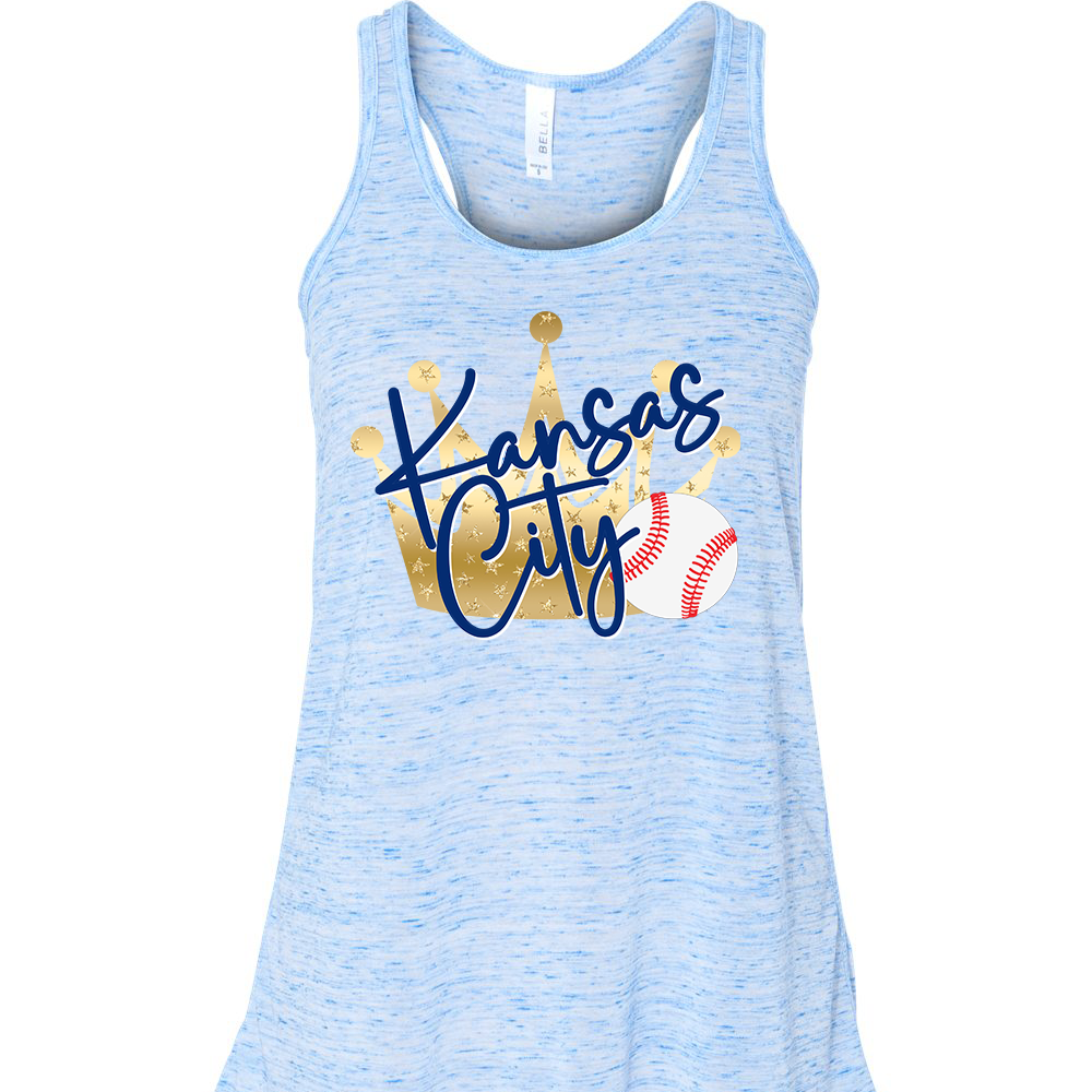 Kansas City Metallic Gold Crown Tank