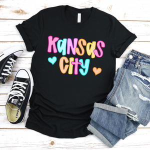 Kansas City Preppy Neon Tee