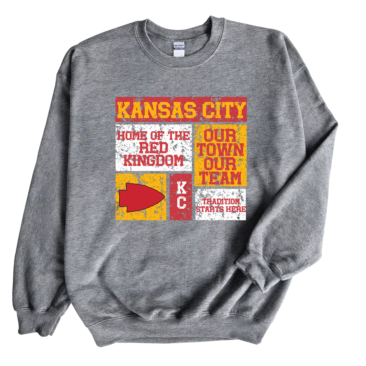 Kansas City Our Town Blocks Tee OR Sweatshirt