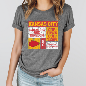 Kansas City Our Town Blocks Tee OR Sweatshirt